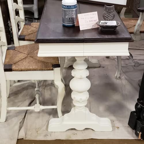 Chalky Chicks Premium Chalk Style Paint For Furniture, Home Decor & Diy Crafts – Eco Friendly – No Sanding, No Primer Needed – Multi Surface Paint – Old Lace (Off White) – 32 Oz – Made In The Usa #TOP7