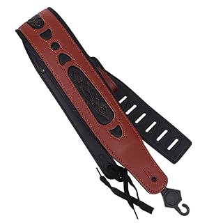 Milisten 1 Pièces Sangle D’instrument Marron Accessoires Ukulélé Ceinture En Cuir Assorti Épaule Guitare Basse Musical… - Les Beatles, Paul McCartney, John Lennon, RIngo Starr, George Harrison