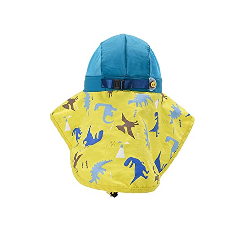 Chapéu de praia infantil chapéu de bebê ao ar livre sol balde ajustável praia criança bebê cartoo ch
