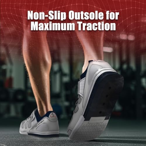 Nordic Lifting VENJA Weightlifting Shoes – Men’s Gym Shoes for Weight Lifting, Crossfit & Squats, Strength Training, Heel Support & Grip Sole for Stability - Image 4