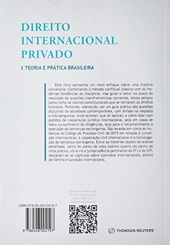 Direito Internacional Privado 10ª edição