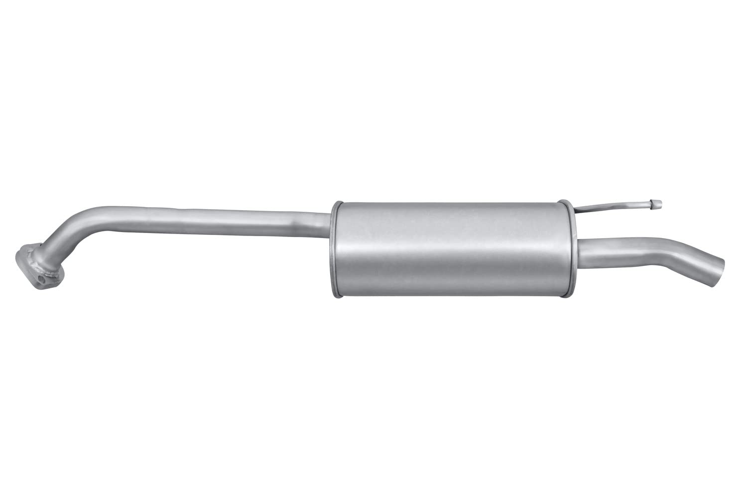 HELLA 8LD 366 033-571 Tłumik końcowy - Easy2Fit® Kit - z tyłu - jednoczęściowy - Komplet z elementami do montażu