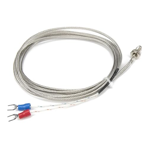Sensor de temperatura tipo K M8 con cable de 2m para un control térmico eficiente 5