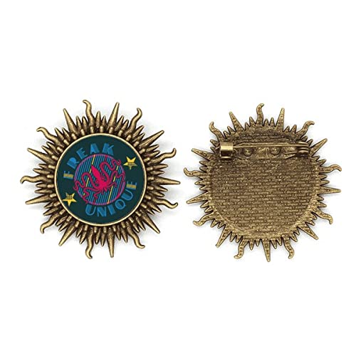 Broche pieuvre marine métal coloré pin's original pour veste et sac