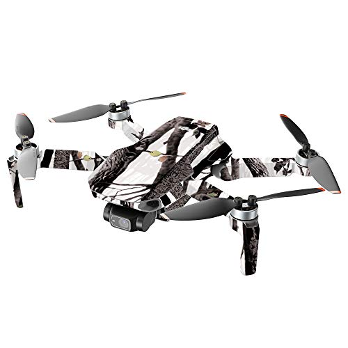 Image of MightySkins Compatible with DJI Mini 2 Portable Drone - Artic Camo | Protective, Durable, and Unique Vinyl Decal wrap Cover | Easy to Apply, Remove, and Change Styles | Made in The USA