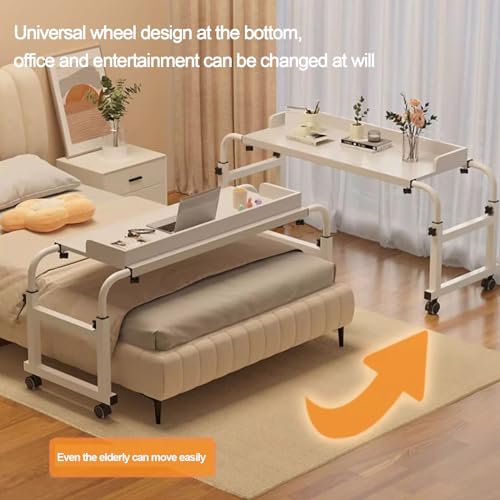 Table de lit médicale réglable en hauteur avec support ordinateur - 3