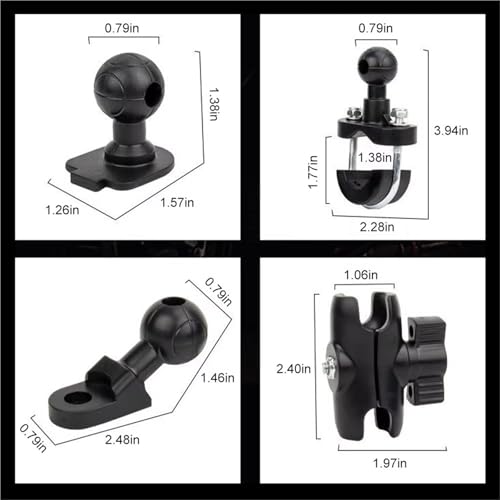 Support téléphone moto réglable pour éliminer les vibrations du GPS