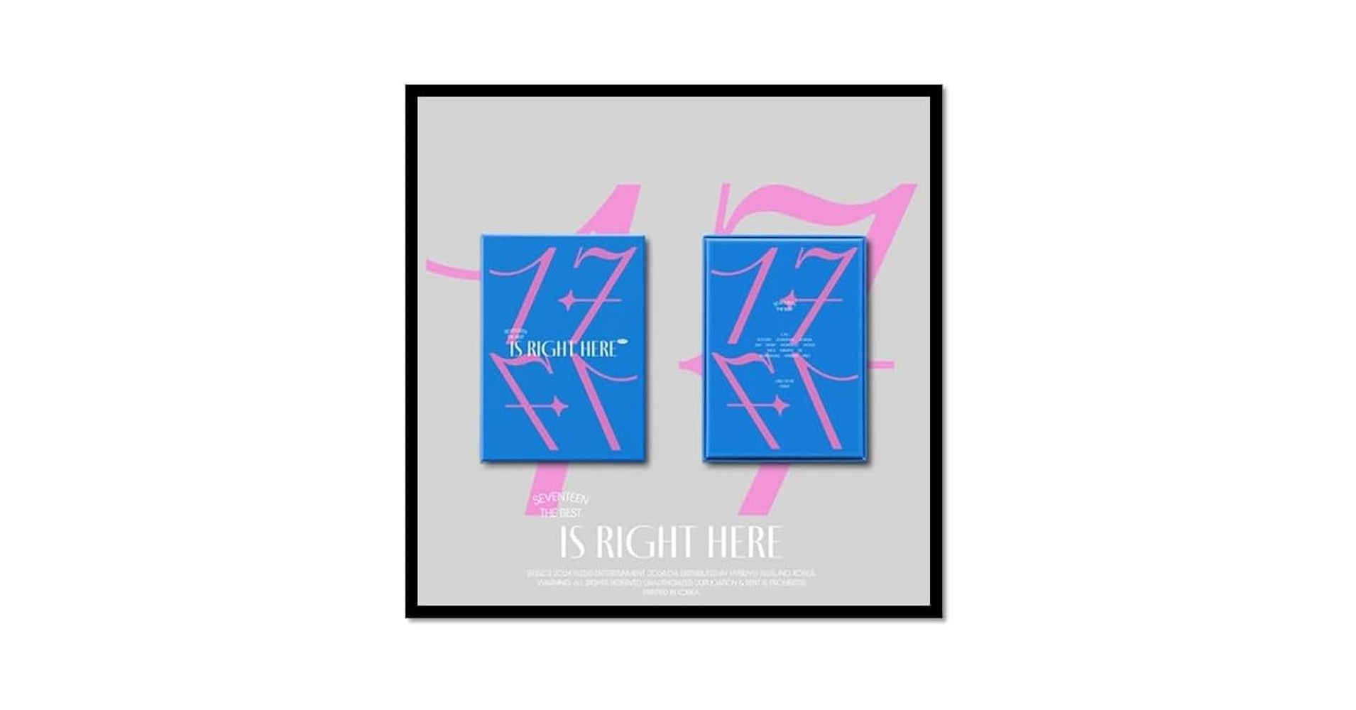 Amazon.com: Dreamus SEVENTEEN 17 IS RIGHT HERE Best Album