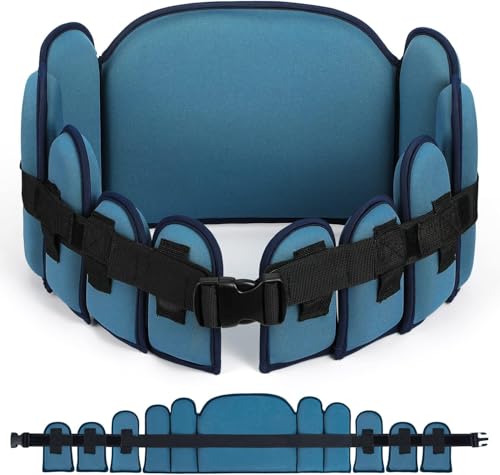 Sportneer Aqua Belt für Wassersport und Aerobic Training Wassergymnastik Fitness Läufertraining Aqua Jogging Gürtel Wassergymnastik Zubehör Blau