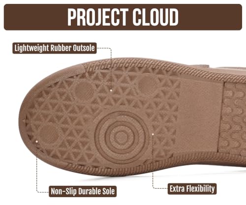Image of Project Cloud Non-Slip Fashion Sneakers for Women, Lace-Up Shoes