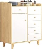Aparador de Lujo para Buffet, Mueble de Bar con Almacenamiento, Armario de...