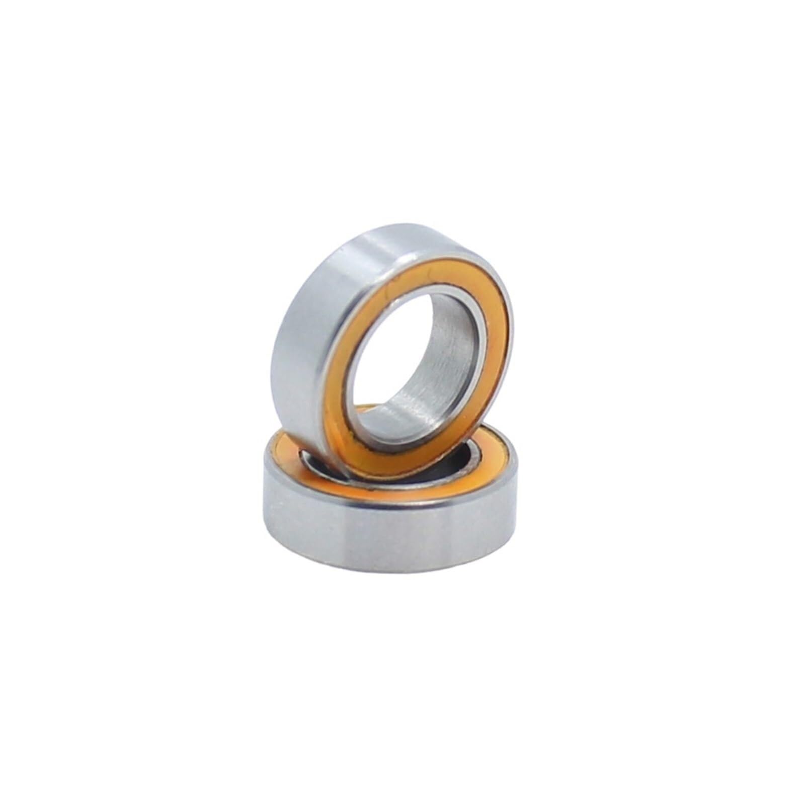 Aspectos, Rodamiento MR106RS ABEC-3 6X10X3Mm Rodamientos de bolas MR106-2RS en miniatura MR106 2RS sellado naranja 10 piezas