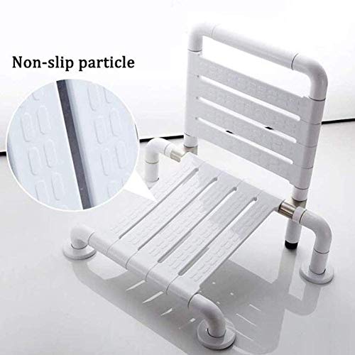 Tabouret mural pliant antidérapant avec base acier robuste
