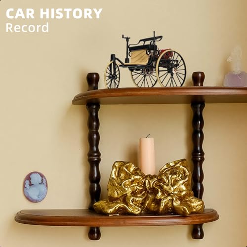 Image of Compatible for Mercedes Patent Motor Car No. 1 Model Car Beautiful 1:12 scale replica of the world's first car, a wonderful ornament, home decoration, perfect for collectors and history lovers