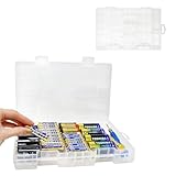 電池収納ケース 単1〜単4対応 大容量 乾電池 23本収納可 透明ケース 整理収納 充電池対応 防災グッズ 保管ボックス BATTERYCASE mitas