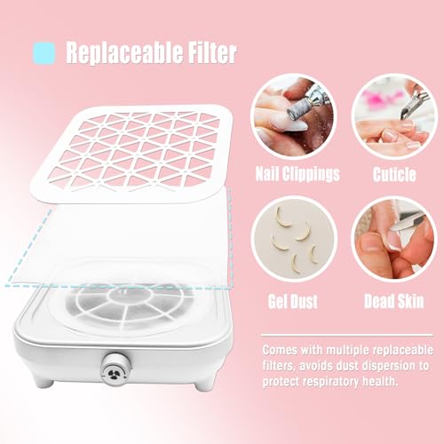 Recolector de Polvo para Uñas JAYWAYNE miniatura 5