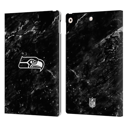 Étui portefeuille cuir iPad 10.2 protection NFL Seattle Seahawks