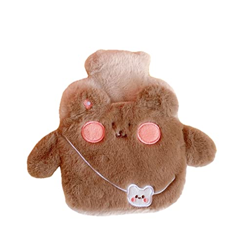 Mini bouillotte peluche portable idéale pour le bureau et les cours