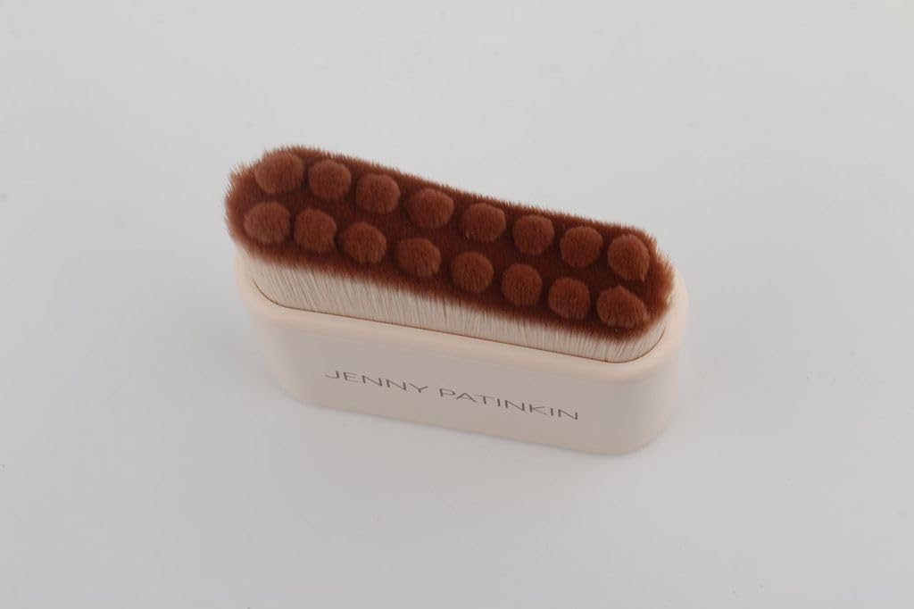 Jenny Patinkin Depuff, Lymphatic Contour Face Brush & Drainage Massager for Puffiness & Sculpting, Hypoallergenic Ergonomic Facial Cleansing Brush for Under Eyes, Jawline, Neck, All Skin Types