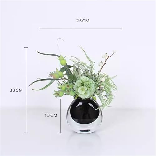Fausses fleurs décorations de centre table basse effet séché réaliste ameublement doux