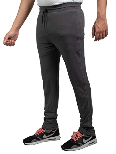 Image of Slim Fit Track Pant with Zipper Pockets