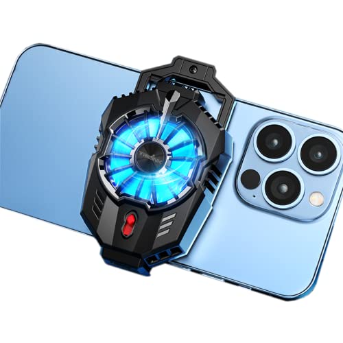 Image of TRILINK Phone Cooler for Gaming, Universal Smartphone Cooling Fan with Two Modes, Radiator Case for iPhone Android 4.5-7in, Cooler for Live Streaming