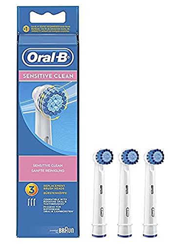 Oral-B Sensitive Clean Brossettes De Rechange Pour Brosse À Dents Électrique x3