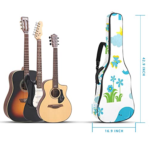 Housse de transport pour guitare classique avec sangles de dos réglables - 5