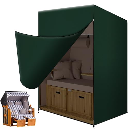 Funshot Strandkorb Schutzhülle Winterfest, Strandkorbhülle...