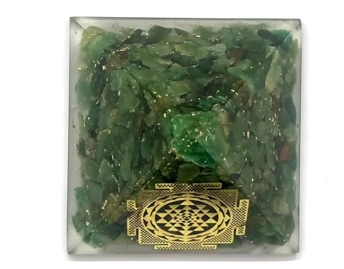 Image of Green Mica Pyramid |2-Inch|Healing Crystal Pyramid for Emotional Balance, Growth, and Spiritual Healing|Perfect for Meditation and Dcor
