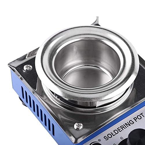 220 V 150 W Solder Pot Saldatura Dissaldante Bagno 50mm ST-21C 450 Gradi Max Tin Forno di fusione termoregolazione Saldatura Dissaldante Bagno