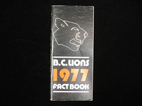1977 British Columbia Lions CFL Media Guide - College Programs