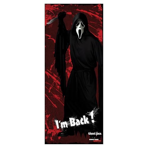 Fun World Ghost Face Door Cover