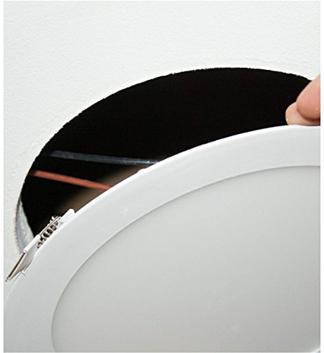 Led Atomant Pack 2x Panel Downlight Led Redondo 22w. Color Blanco Frío (6500K). 2000 Lumenes. A++