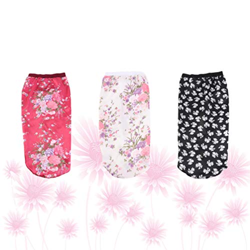 EXCEART 3 PeÃ§as de Touca de Dormir de Cabelo Comprido de Cetim Capa de Cabelo Capuz Quimioterapia C