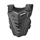 Motoker Adult Motorcycle Armor Vest Motorcycle Riding Chest Armor Back Protector Armor Motocross Off-Road Racing Vest (Black)