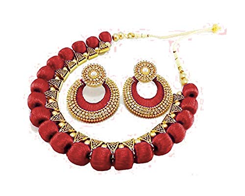 Ambal silk thread choker necklace with chanthaball (Brown) For Unisex Adult (B0833F2KFS) Amazon Price History, Amazon Price Tracker