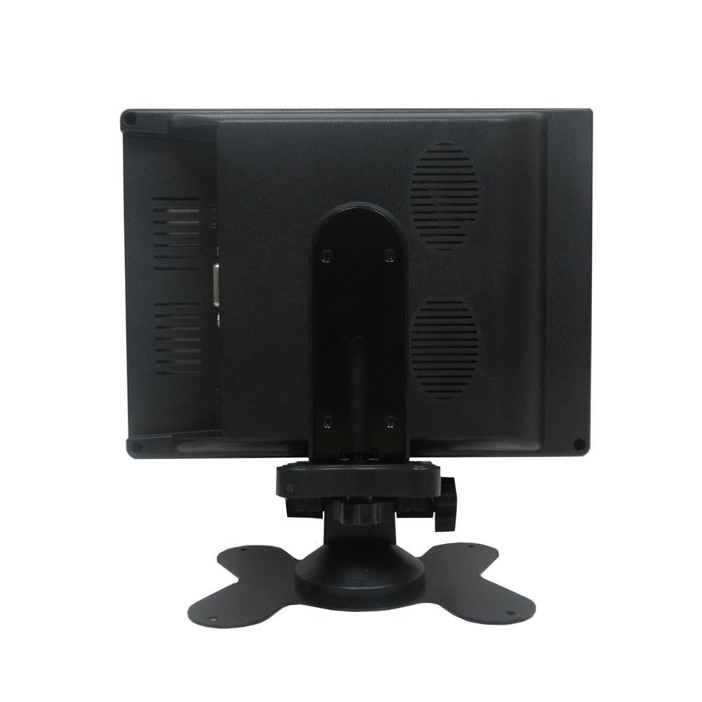 7-calowy przenośny zestaw monitora (format 16:9) ze złączami HDMI/VGA/2AV do PC, Raspberry Pi, Orange Pi i kompatybilności z wieloma urządzeniami (rozdzielczość wyświetlacza: 1024 x 600)