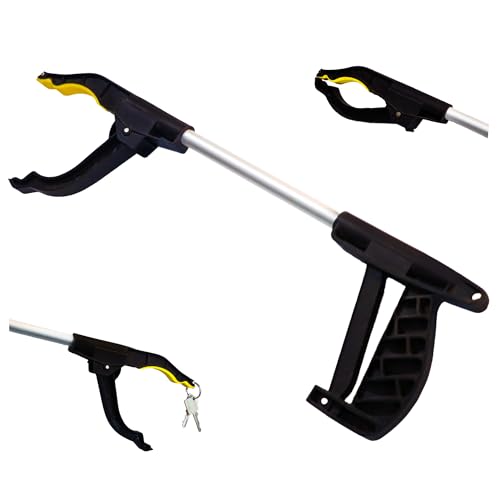 Dewsoy 16inch Litter Pickers for Children, Helping Hand Grabbers for Disabled, Grabber Stick, Rubbish Picker Grabber, Disability Aids, Pick up Stick Grabber, Reacher