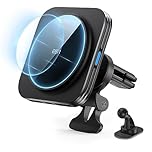 ESR 15W for MagSafe Car Mount Charger, Air Vent Dashboard Wireless Magnetic Phone Holder Chargerfor iPhone 17e Air 17 Pro Max 16 15 14 Plus 13 12 Mini, Galaxy S25/S26 Series for MagSafe Accessories