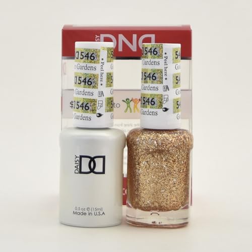 Golden Gardens Gel Polish #546 de DND Gel miniatura 1