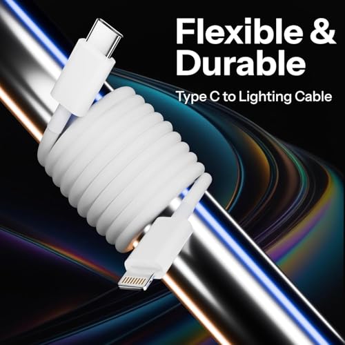 Image of The Black Store Original 20W Charger for iPhone Ipad Airpods Devices (Adapter & Cable) (20W625), Multicolour