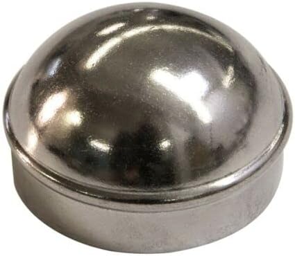 America's Fence Store Tapa de valla de acero de 3 pulgadas, tapa de poste de eslabones de cadena, para postes de valla de 3 pulgadas, segura al tacto