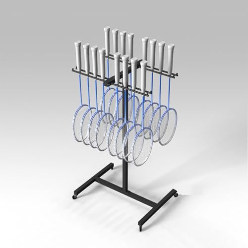 Organizador de Raquetas de Tenis con Ruedas y Capacidad 15kg miniatura 7