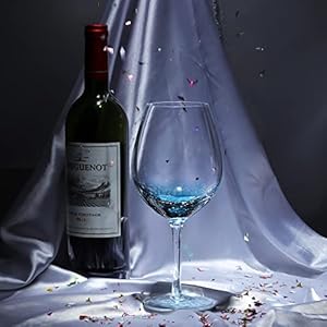 Joeyanhandmadebluecracklewineglasseslargecrystalburgundywineglasscupwithstemredwhitewinegoblettumbleraestheticsglasswarecollectionsetof221oz Urban Country Home Decor Joeyan handmade blue crackle wine glasseslarge crystal burgundy wine glass cup with stemred white wine goblet tumbleraesthetics glassware collectionset of 221 oz urban country home decor