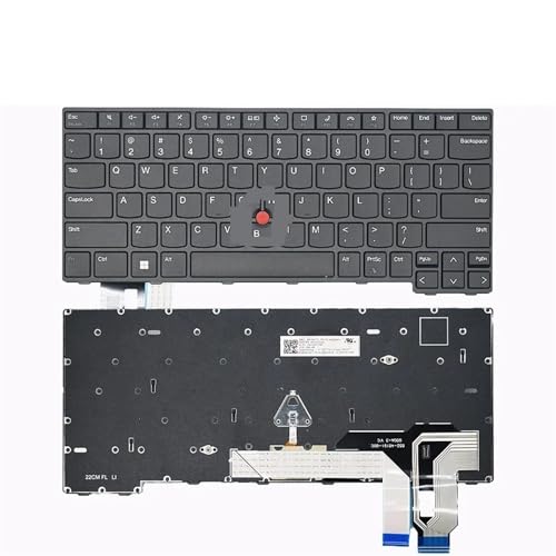 VAꃌCAEgL[{[h ThinkPad T14 Gen3/4 L14 Gen 3 4/P14S 5N21D68197 5N21D68271 obNCgt(US With Mouse)