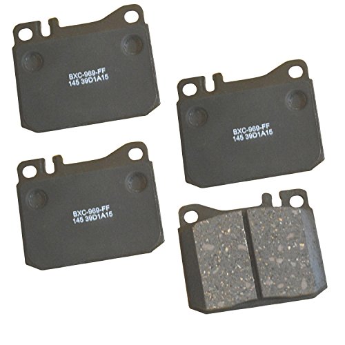Image of Bendix Premium SBC145 Ceramic Front Brake Pads for Select Models Mercedes-Benz 240D,280CE,280E,300CD,300D,300SD,300SDL,300SE,300SEL,300TD,350SD,350SDL,350SL,380SE,380SEL,380SL,420SEL,450SEL,450SLC