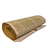 Handmade Darbha Grass And Jute Fused Eco Friendly Mat (Sleeping Mat)