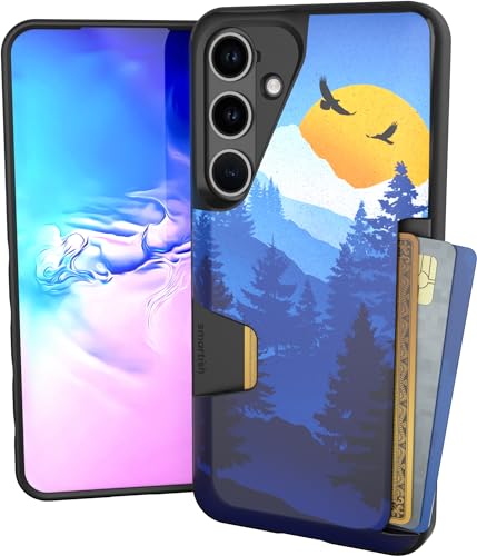 Smartish® Galaxy S24 Plus Wallet Case - Wallet Slayer Vol. 1 [Slim + Protective] Credit Card Holder - Drop Tested Hidden Card Slot Cover Compatible with Samsung Galaxy S24+ - Soo Serene