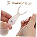 ORFOFE Floss Holder Travel Case Portable Reusable Floss Pick Rack for Teeth Cleaning for Home and Travel Use Convenient Oral Care Tool